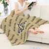 New Orleans Saints Blanket Sherpa Blanket Throw Blanket 6 new orleans saints blanket sherpa blanket throw blanket v29