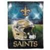 New Orleans Saints Blankets FLeece Blanket Throw Blanket 5 new orleans saints blankets fleece blanket throw blanket v3