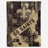 New Orleans Saints Blankets Sherpa Blanket Throw Blanket 5 new orleans saints blankets sherpa blanket throw blanket v12