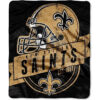 New Orleans Saints Blankets Sherpa Blanket Throw Blanket 5 new orleans saints blankets sherpa blanket throw blanket v36