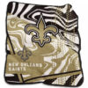 New Orleans Saints Blankets Sherpa Blanket Throw Blanket 5 new orleans saints blankets sherpa blanket throw blanket v39