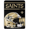 New Orleans Saints Blankets Sherpa Blanket Throw Blanket 5 new orleans saints blankets sherpa blanket throw blanket v46