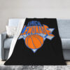 New York Knicks Blanket FLeece Blanket Throw Blanket 5 new york knicks blanket fleece blanket throw blanket v10