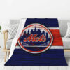 New York Mets Blanket FLeece Blanket Throw Blanket 6 new york mets blanket fleece blanket throw blanket v1