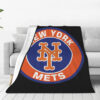 New York Mets Blanket FLeece Blanket Throw Blanket 5 new york mets blanket fleece blanket throw blanket v42