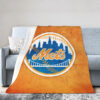 New York Mets Blanket FLeece Blanket Throw Blanket 6 new york mets blanket fleece blanket throw blanket v7
