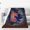 New York Mets Blanket Sherpa Blanket Throw Blanket 6 new york mets blanket sherpa blanket throw blanket v3
