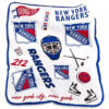 New York Rangers Blanket FLeece Blanket Throw Blanket 6 new york rangers blanket fleece blanket throw blanket v5