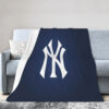 New York Yankees Blanket FLeece Blanket Throw Blanket 5 new york yankees blanket fleece blanket throw blanket v40