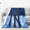 New York Yankees Blanket FLeece Blanket Throw Blanket 5 new york yankees blanket fleece blanket throw blanket v58
