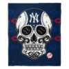 New York Yankees Blanket Sherpa Blanket Throw Blanket 5 new york yankees blanket sherpa blanket throw blanket v13