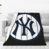 New York Yankees Blanket Sherpa Blanket Throw Blanket 5 new york yankees blanket sherpa blanket throw blanket v39