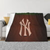 New York Yankees Blanket Sherpa Blanket Throw Blanket 6 new york yankees blanket sherpa blanket throw blanket v4