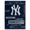 New York Yankees Blanket Sherpa Blanket Throw Blanket 6 new york yankees blanket sherpa blanket throw blanket v41