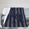 New York Yankees Blankets FLeece Blanket Throw Blanket 6 new york yankees blankets fleece blanket throw blanket v45