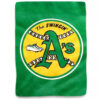 Oakland Athletics Blankets FLeece Blanket Throw Blanket 6 oakland athletics blankets fleece blanket throw blanket v28
