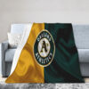 Oakland Athletics Blankets Sherpa Blanket Throw Blanket 5 oakland athletics blankets sherpa blanket throw blanket v17