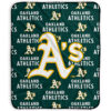 Oakland Athletics Blankets Sherpa Blanket Throw Blanket 5 oakland athletics blankets sherpa blanket throw blanket v38
