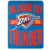 Oklahoma City Thunder Blankets Sherpa Blanket Throw Blanket 5 oklahoma city thunder blankets sherpa blanket throw blanket v12