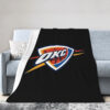 Oklahoma City Thunder Blankets Sherpa Blanket Throw Blanket 5 oklahoma city thunder blankets sherpa blanket throw blanket v4