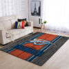 Oklahoma City Thunder Rug Oklahoma City Thunder Carpets NBA Area Rug Living Room Area Rug Indoor Rug 4 oklahoma city thunder rug living room carpet regtangle carpet floor decor home decor ver 604