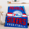 Philadelphia 76ers Blanket FLeece Blanket Throw Blanket 6 philadelphia 76ers blanket fleece blanket throw blanket v13