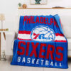 Philadelphia 76ers Blanket FLeece Blanket Throw Blanket 5 philadelphia 76ers blanket fleece blanket throw blanket v25