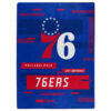 Philadelphia 76ers Blanket Sherpa Blanket Throw Blanket 5 philadelphia 76ers blanket sherpa blanket throw blanket v15
