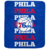 Philadelphia 76ers Blanket Sherpa Blanket Throw Blanket 6 philadelphia 76ers blanket sherpa blanket throw blanket v2