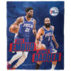 Philadelphia 76ers Blankets FLeece Blanket Throw Blanket 5 philadelphia 76ers blankets fleece blanket throw blanket v23