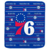 Philadelphia 76ers Blankets Sherpa Blanket Throw Blanket 5 philadelphia 76ers blankets sherpa blanket throw blanket v3