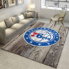 Philadelphia 76ers Rugs Philadelphia 76ers Carpets NBA Area Rug Living Room Rug Indoor Rugs 3 philadelphia 76ers rug living room carpet regtangle carpet floor decor home decor ver 649