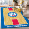 Philadelphia 76ers Rug Philadelphia 76ers Carpet NBA Area Rugs Kitchen Rug Indoor Rug 3 philadelphia 76ers rug living room carpet regtangle carpet floor decor home decor ver 658