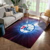 Philadelphia 76ers Area Rug Philadelphia 76ers Carpet NBA Carpet Living Room Rug Indoor Rug 4 philadelphia 76ers rug living room carpet regtangle carpet floor decor home decor ver 664