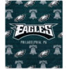 Philadelphia Eagles Blanket Sherpa Blanket Throw Blanket 6 philadelphia eagles blanket sherpa blanket throw blanket v36