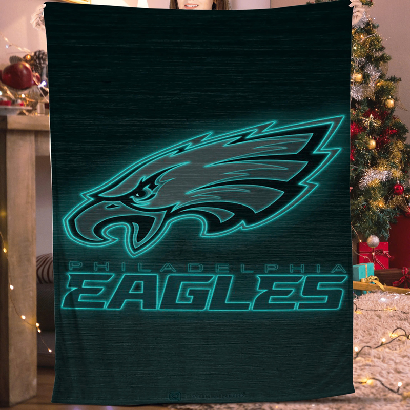 philadelphia-eagles-blankets-sherpa-blanket-throw-blanket-v55 philadelphia eagles blankets sherpa blanket throw blanket v55