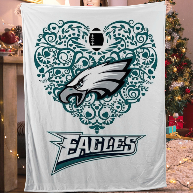 philadelphia-eagles-blankets-sherpa-blanket-throw-blanket-v58 philadelphia eagles blankets sherpa blanket throw blanket v58
