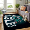 Philadelphia Eagles Rug Philadelphia Eagles Carpets NFL Rugs Living Room Area Rug Indoor Rug 3 philadelphia eagles rug living room rug floor rug regtangle carpet home decor ver 1682