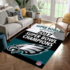 Philadelphia Eagles Area Rug Philadelphia Eagles Carpet NFL Area Rug Bedroom Rug Indoor Rug 3 philadelphia eagles rug living room rug floor rug regtangle carpet home decor ver 1686