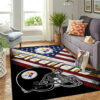 Pittsburgh Steelers Area Rugs Pittsburgh Steelers Carpets NFL Carpets Kitchen Area Rug Indoor Rug 4 pittsburgh steelers area rug bathroom rug floor rug regtangle carpet home decor ver 1697