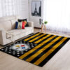 Pittsburgh Steelers Area Rug Pittsburgh Steelers Carpet NFL Rug Dining Room Rugs Indoor Rug 3 pittsburgh steelers area rug bathroom rug floor rug regtangle carpet home decor ver 1704