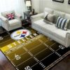 Pittsburgh Steelers Rug Pittsburgh Steelers Carpets NFL Carpet Kitchen Rug Indoor Rugs 3 pittsburgh steelers area rug living room rug floor rug regtangle carpet home decor ver 1709