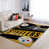 Pittsburgh Steelers Area Rugs Pittsburgh Steelers Carpet NFL Carpets Dining Room Rugs Indoor Rug 4 pittsburgh steelers area rug living room rug floor rug regtangle carpet home decor ver 1713