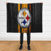Pittsburgh Steelers Blanket FLeece Blanket Throw Blanket 5 pittsburgh steelers blanket fleece blanket throw blanket v63