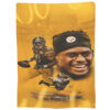 Pittsburgh Steelers Blanket Sherpa Blanket Throw Blanket 5 pittsburgh steelers blanket sherpa blanket throw blanket v100