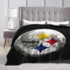 Pittsburgh Steelers Blanket Sherpa Blanket Throw Blanket 5 pittsburgh steelers blanket sherpa blanket throw blanket v19
