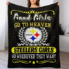 Pittsburgh Steelers Blanket Sherpa Blanket Throw Blanket 5 pittsburgh steelers blanket sherpa blanket throw blanket v37