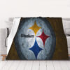 Pittsburgh Steelers Blanket Sherpa Blanket Throw Blanket 6 pittsburgh steelers blanket sherpa blanket throw blanket v43