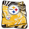 Pittsburgh Steelers Blanket Sherpa Blanket Throw Blanket 5 pittsburgh steelers blanket sherpa blanket throw blanket v49