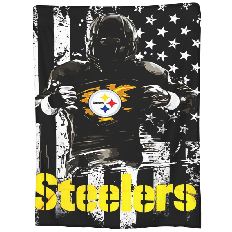 pittsburgh-steelers-blankets-fleece-blanket-throw-blanket-v67 pittsburgh steelers blankets fleece blanket throw blanket v67